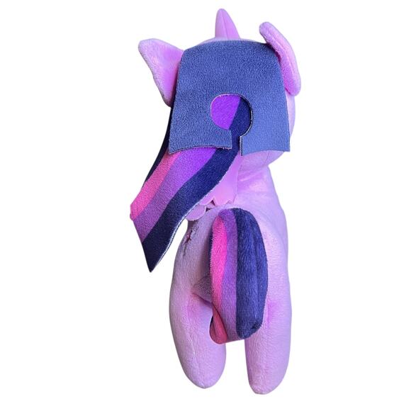 My Little Pony Purple Twilight Sparkle 2016 Hasbro 9” Plush Stuffed Animal - Picture 3 of 10